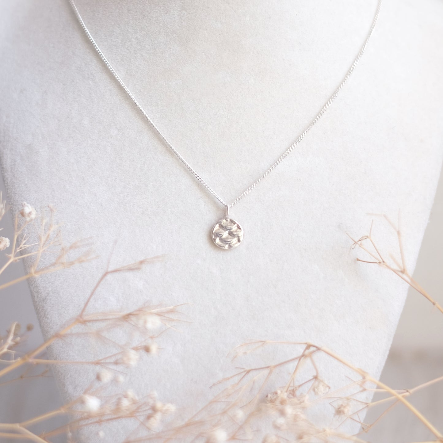 Fish scales – Sterling Silver Necklace
