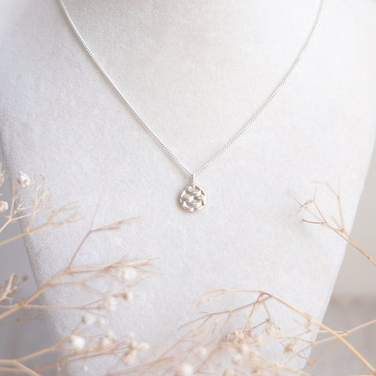 Fish scales – Sterling Silver Necklace