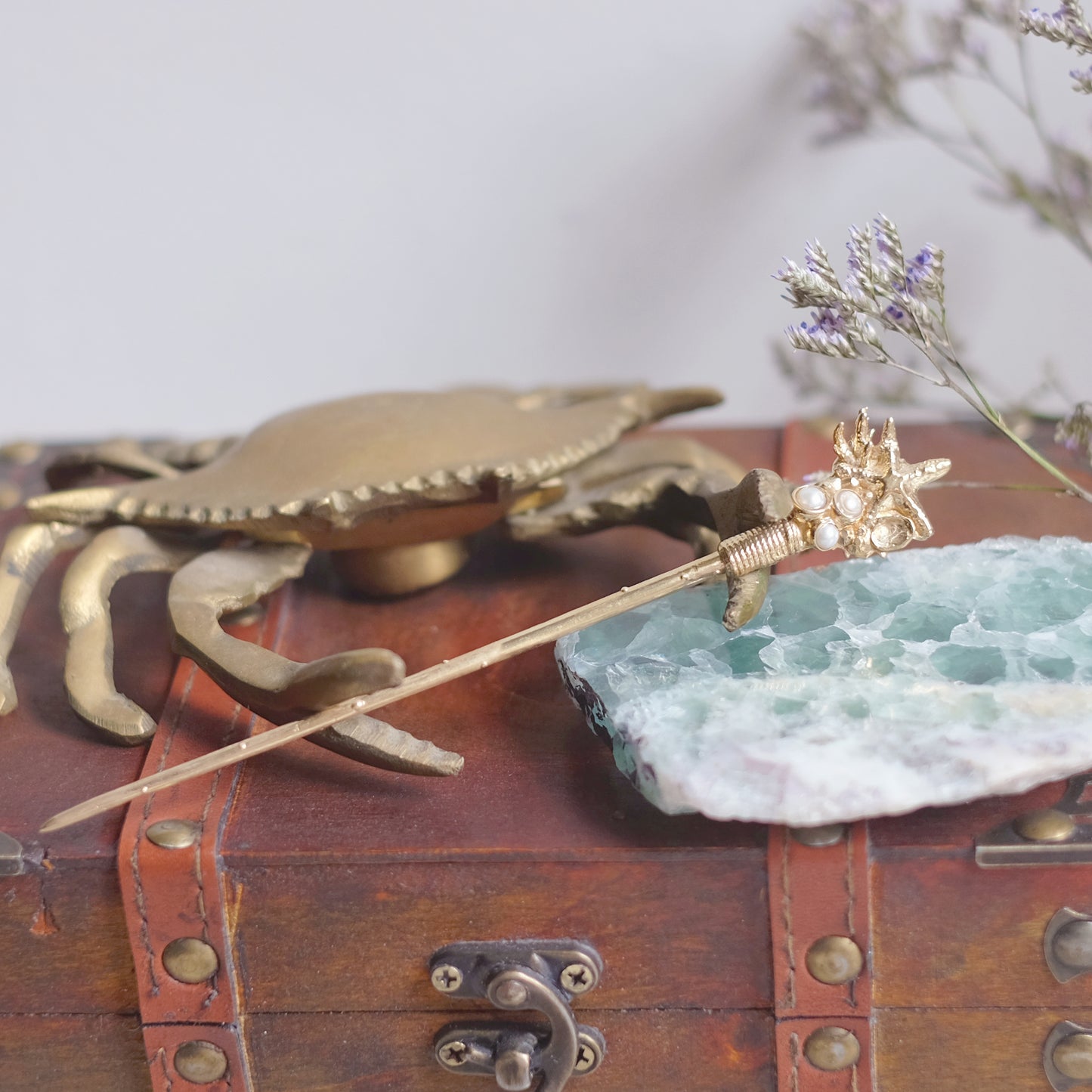 Treasures of the Tide - Bronze Hair Stick