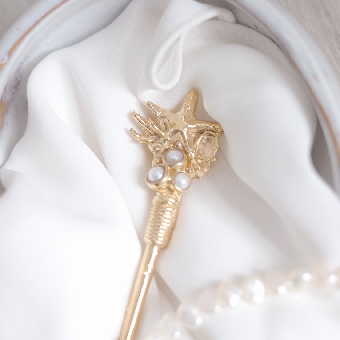 Treasures of the Tide - Bronze Hair Stick