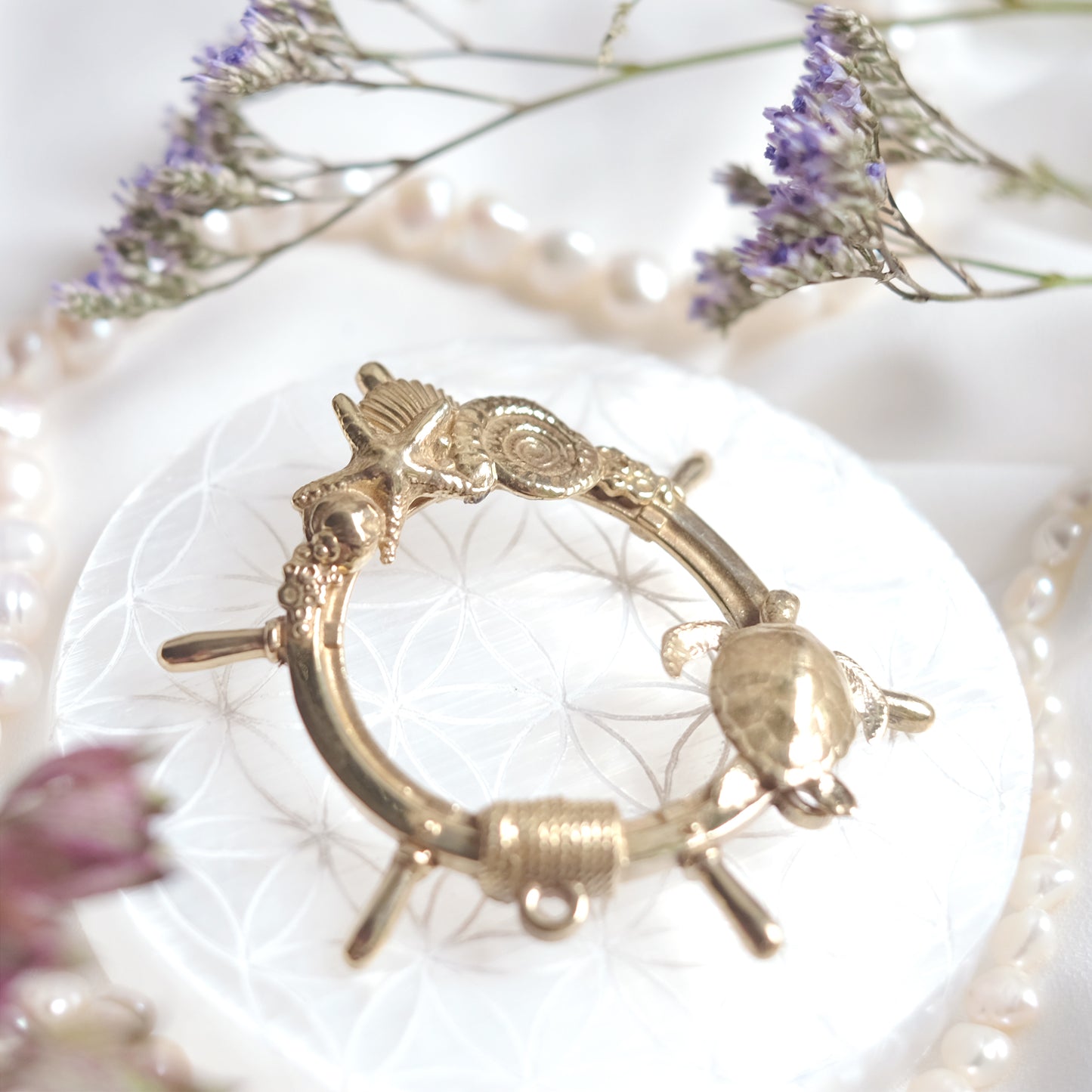 Ocean Helm - Bronze Hair ornament