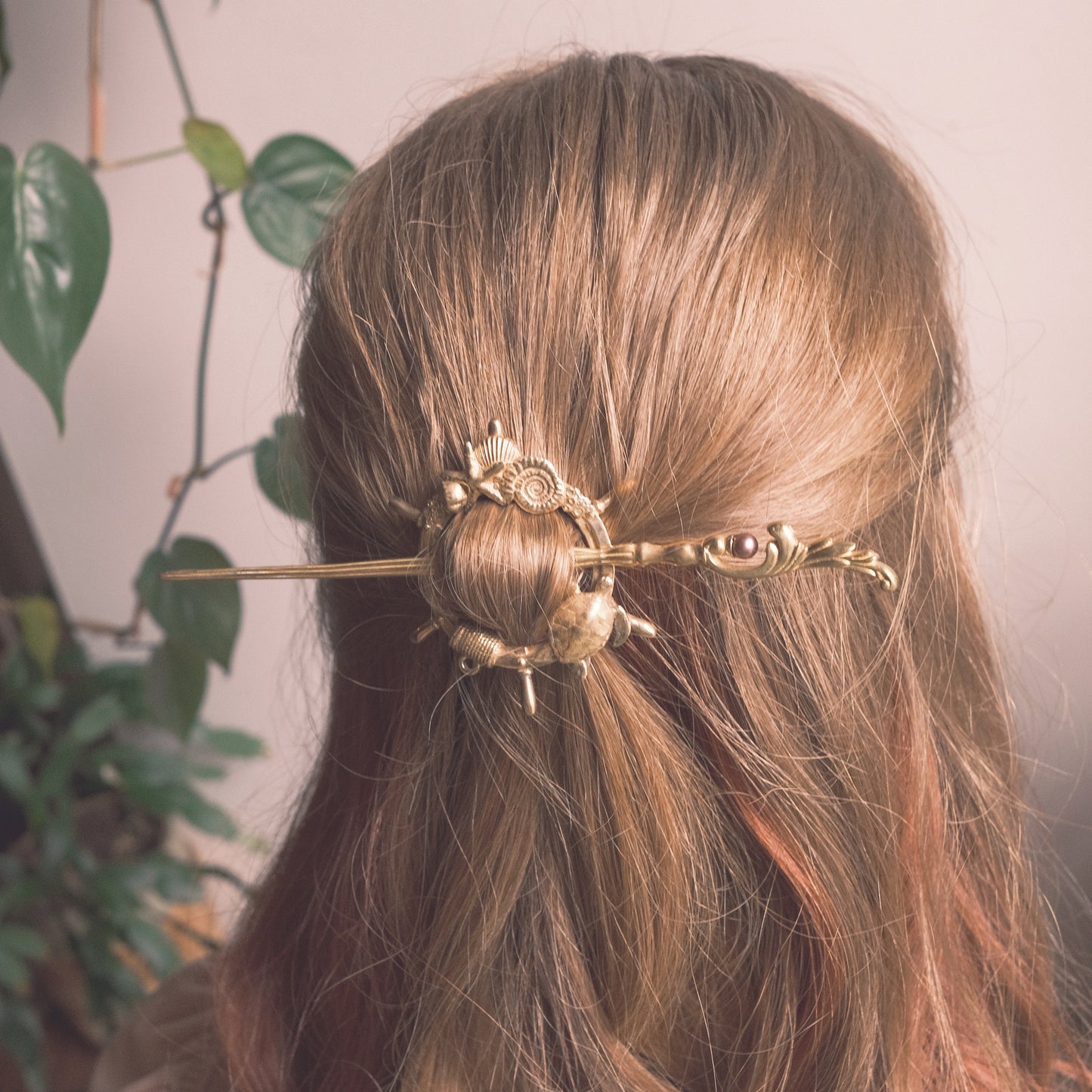 Ocean Helm - Bronze Hair ornament
